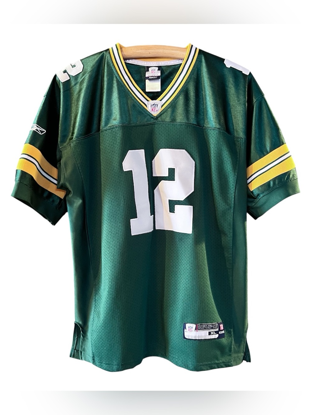 Green Bay Packers NFL Football Jersey Reebok Aaron Rodgers Y-XL / Adult-S Auth